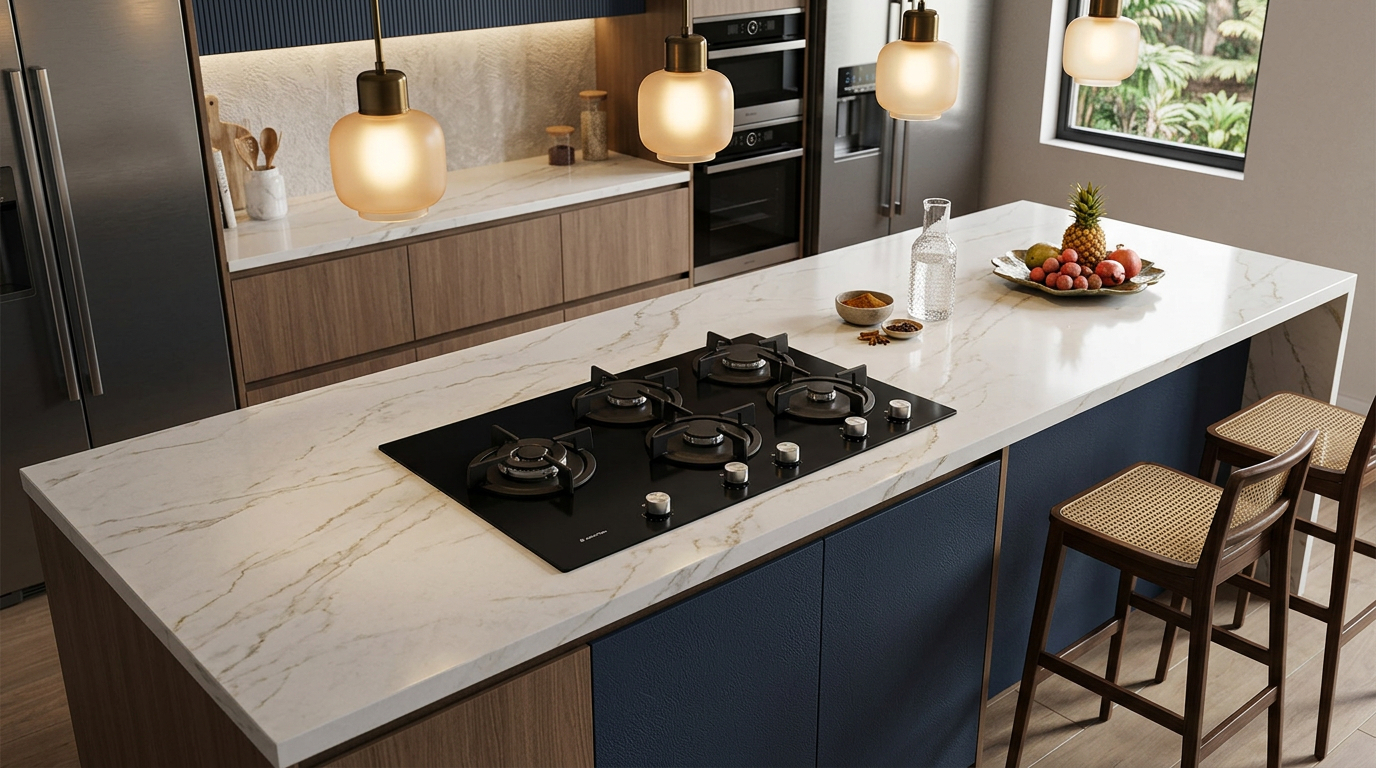 ARISTON Built-In Gas Hob 86cm
