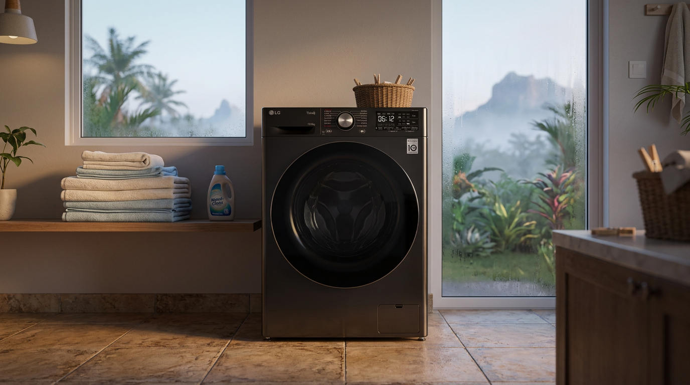 LG Front Loader Washer Dryer 11Kg Washer | 6Kg Dryer