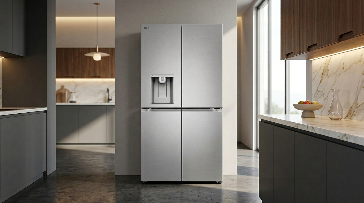 LG French Door Side by Side 4 Door Refrigerator 637L Net Capacity