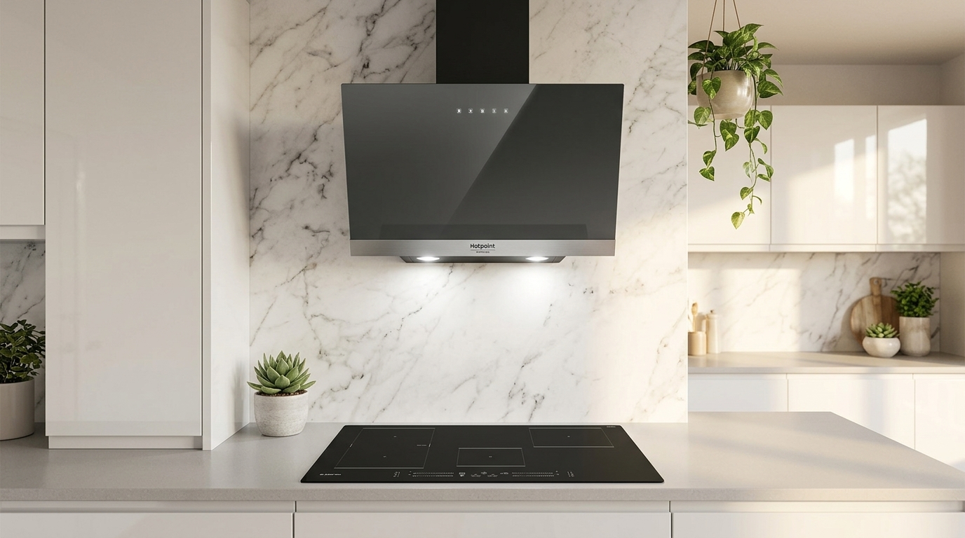 HOTPOINT ARISTON Vertical Glass Hood 80cm