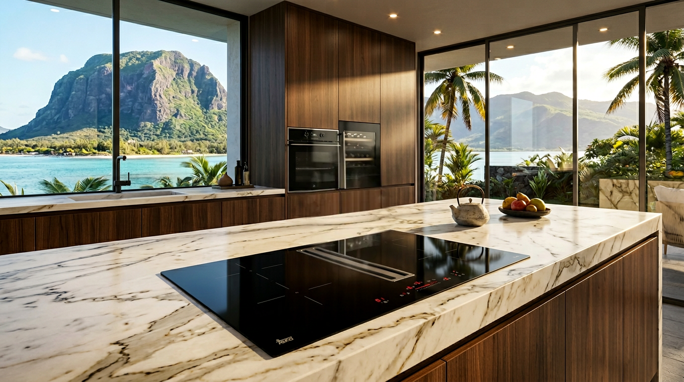 ATurboair Built-In Aspiration Hood & Induction Hob 83cm 7400W