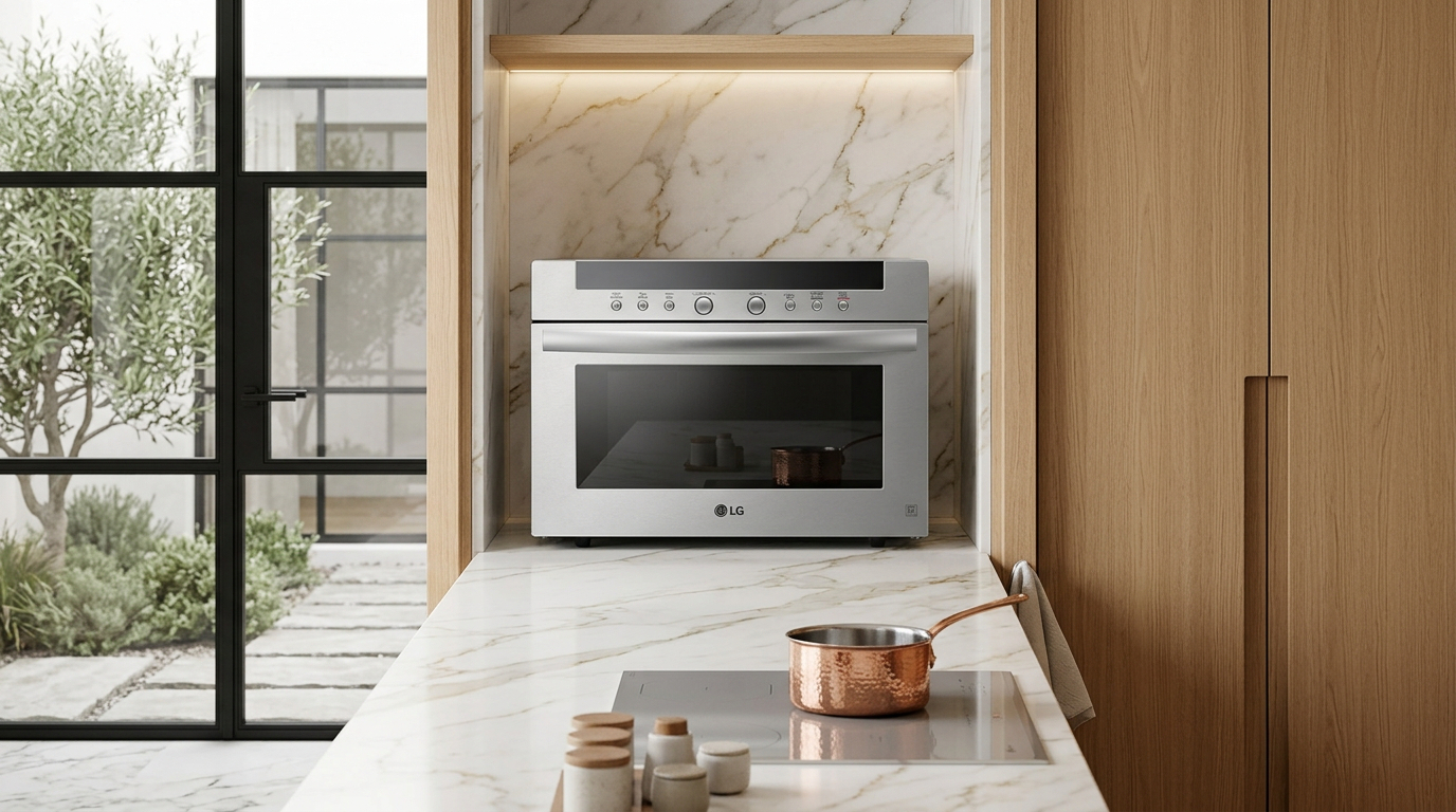 LG SolarDOM™ Microwave + Grill + Convection + Steam 38L