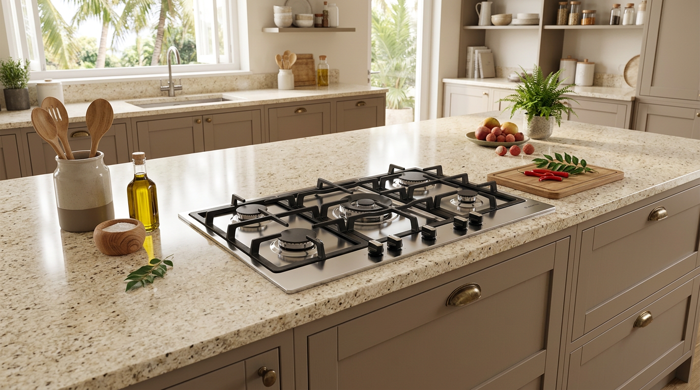 ARISTON Built-In Gas Hob 90cm