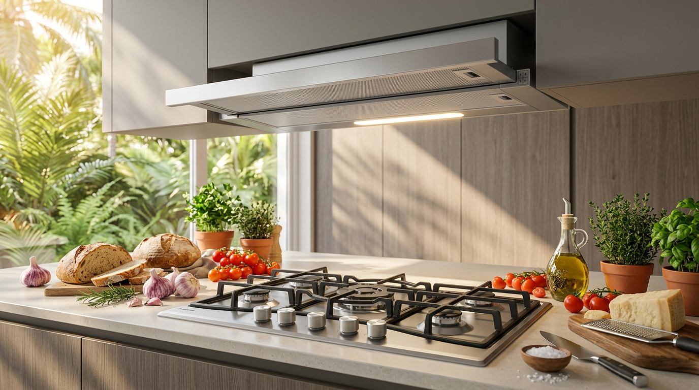 TTurboair Integrated Telescopic Hood 90cm
