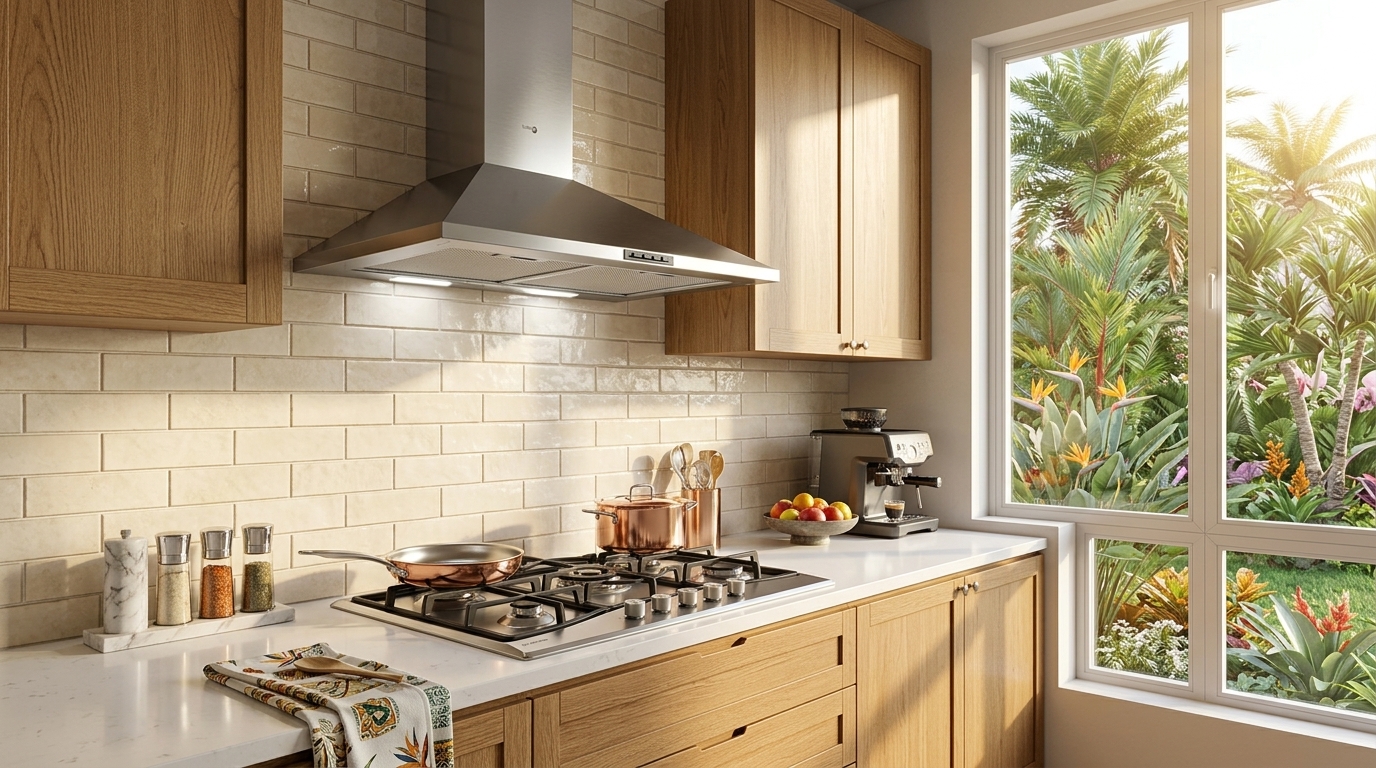 TTurboair Chimney Hood 60cm